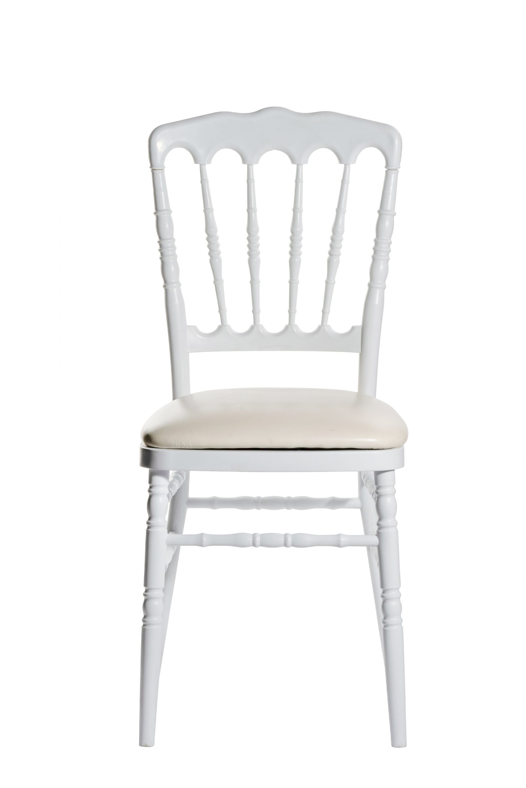 Location chaise napoléon blanche - Clauday Evénements